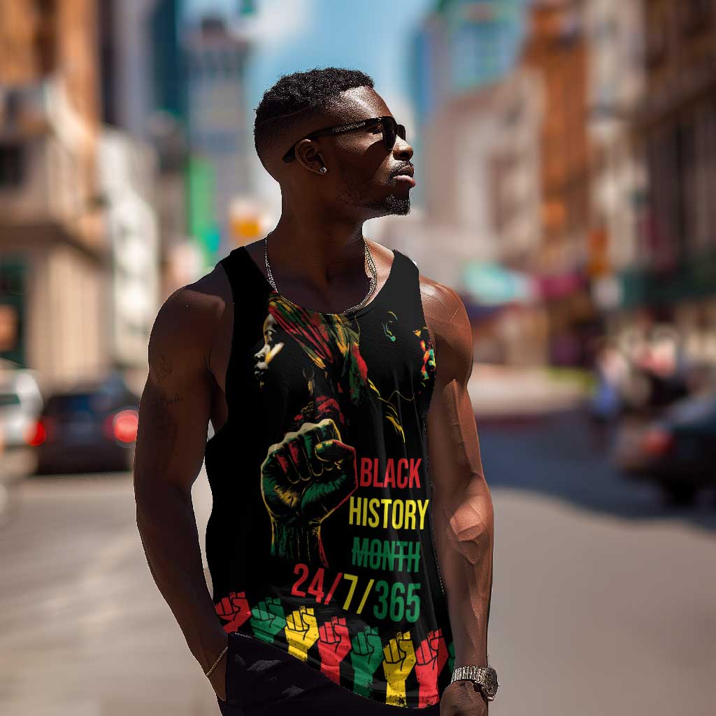 When I'm Born I'm Black Men Tank Top Black History Black Month LT9
