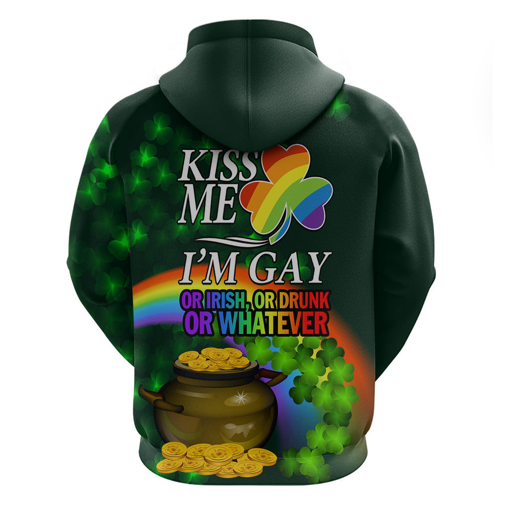 Kiss Me I'm Gay St Patricks Day Hoodie LT9