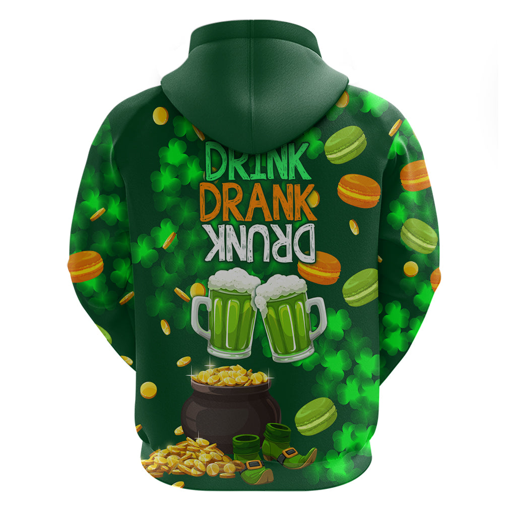 Be Irish St Patricks Day Hoodie Drink Drank Drunk LT9