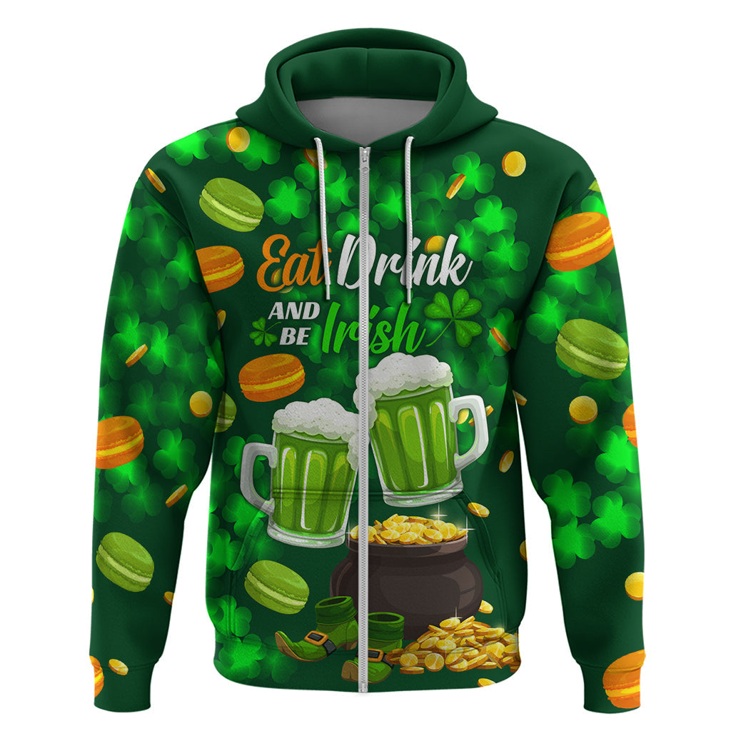 Be Irish St Patricks Day Hoodie Drink Drank Drunk LT9