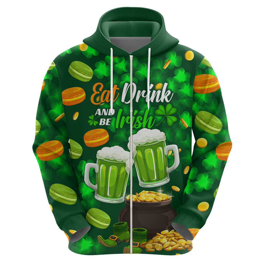 Be Irish St Patricks Day Hoodie Drink Drank Drunk LT9