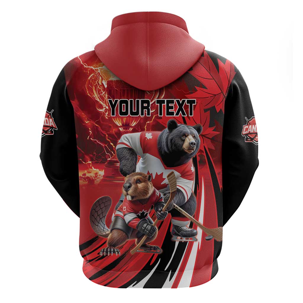 Canada Ice Hockey Champions Personalized Hoodie Proud Member of the Eh Team LT9