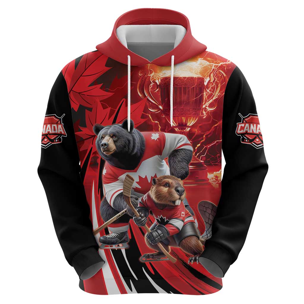 Canada Ice Hockey Champions Personalized Hoodie Proud Member of the Eh Team LT9
