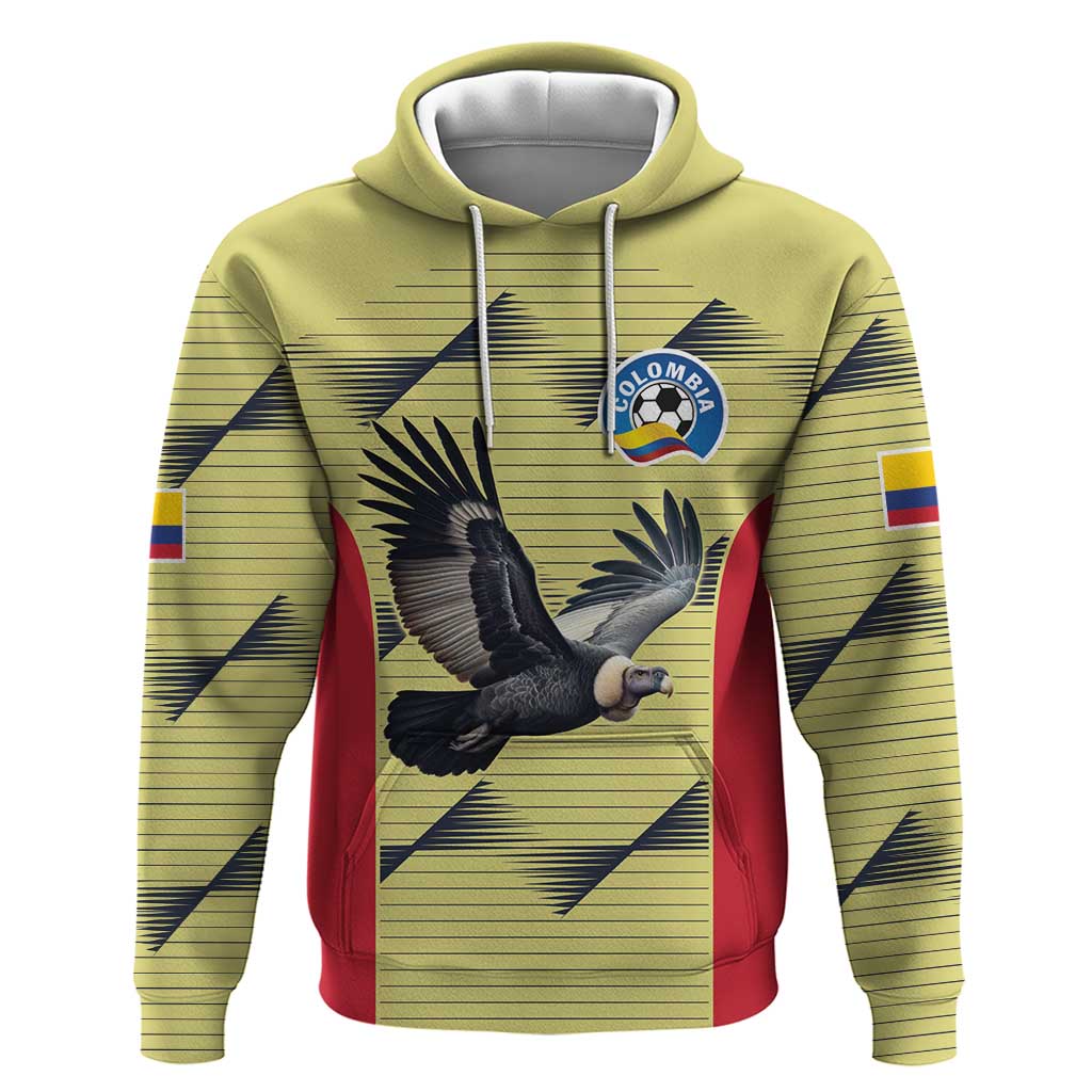 Colombia Football Custom Hoodie Los Cafeteros Andean Condor LT9