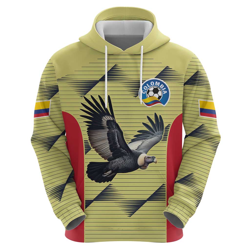 Colombia Football Custom Hoodie Los Cafeteros Andean Condor LT9