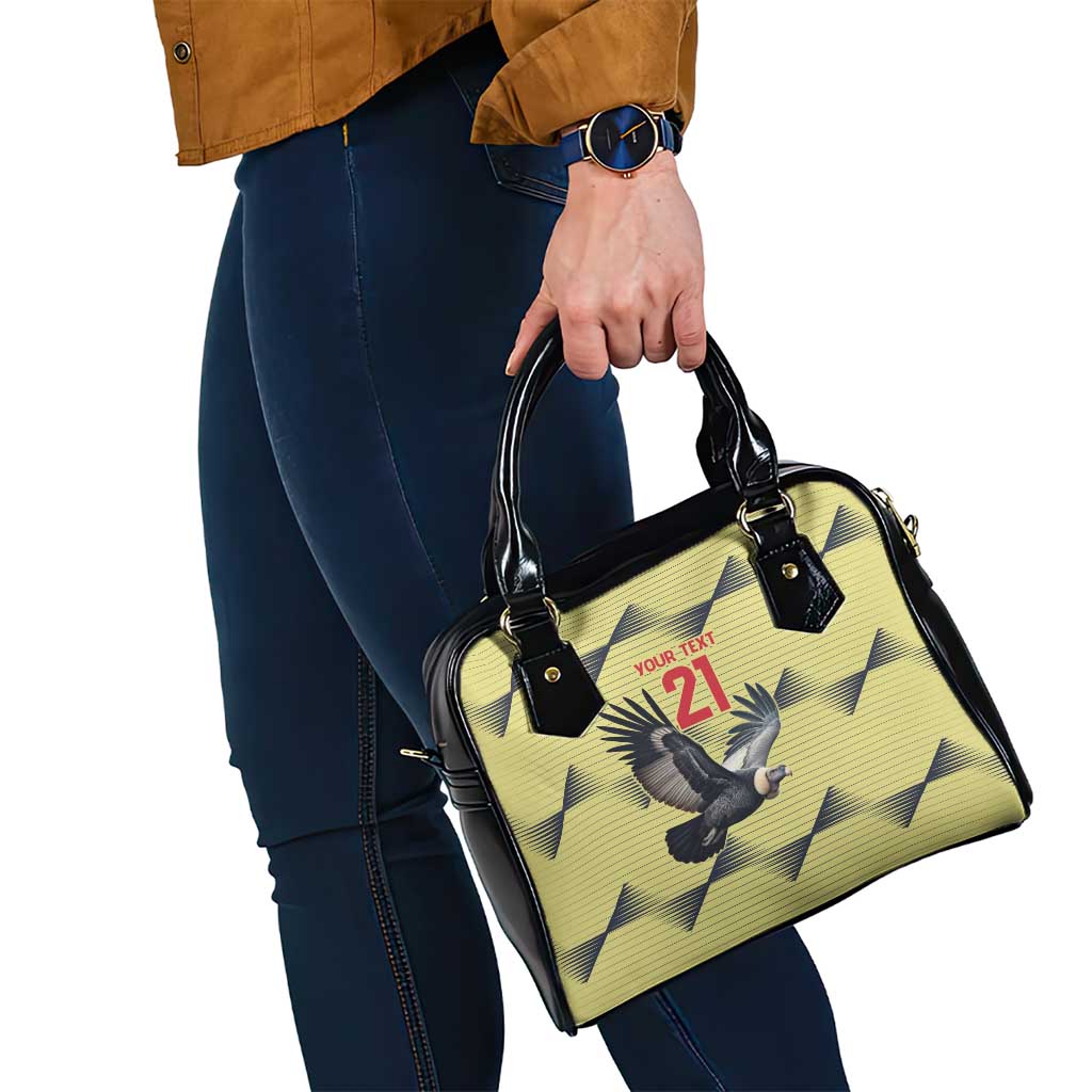 Colombia Football Custom Shoulder Handbag Los Cafeteros Andean Condor LT9