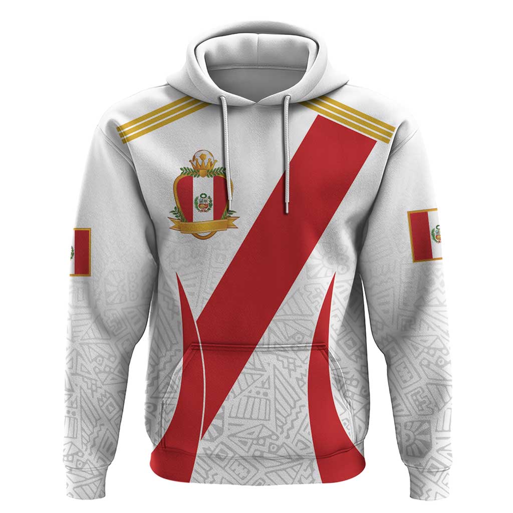 Peru Football Custom Hoodie La Bicolor Arriba Peru LT9