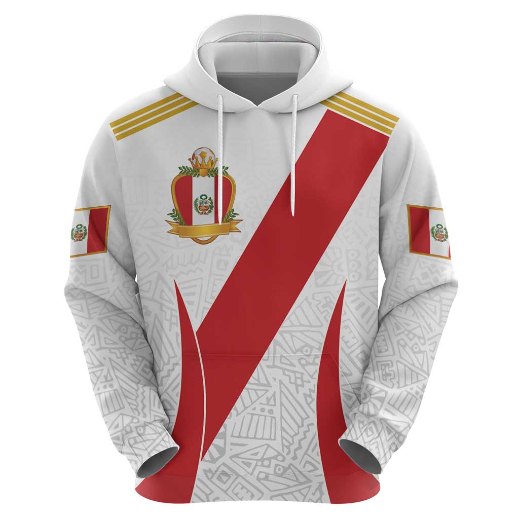 Peru Football Custom Hoodie La Bicolor Arriba Peru LT9