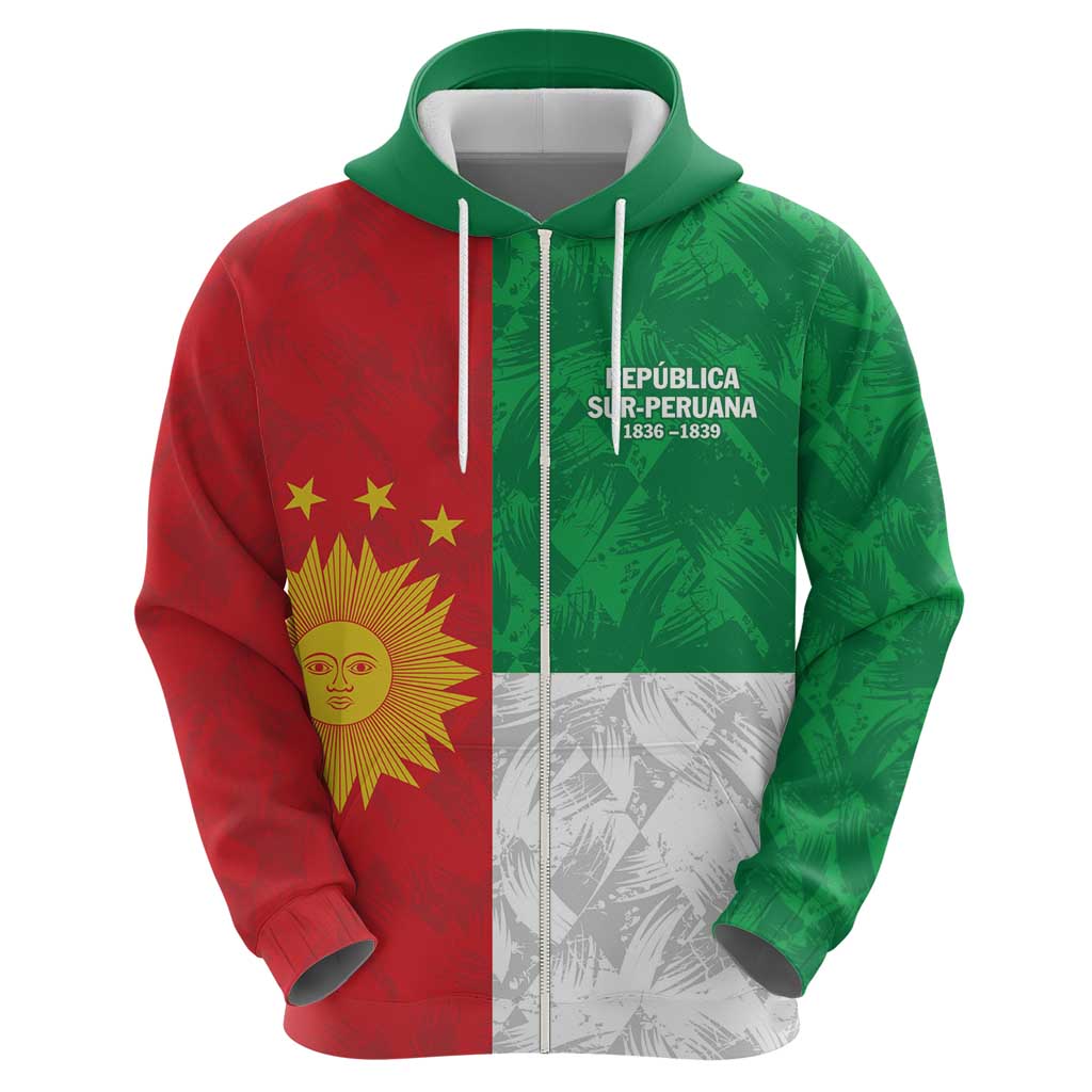 Republic of South Peru Hoodie Version 1836 - 1839 LT9