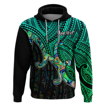 Custom Maori Hoodie Aotearoa Papua Shell with Tribal Pattern LT9