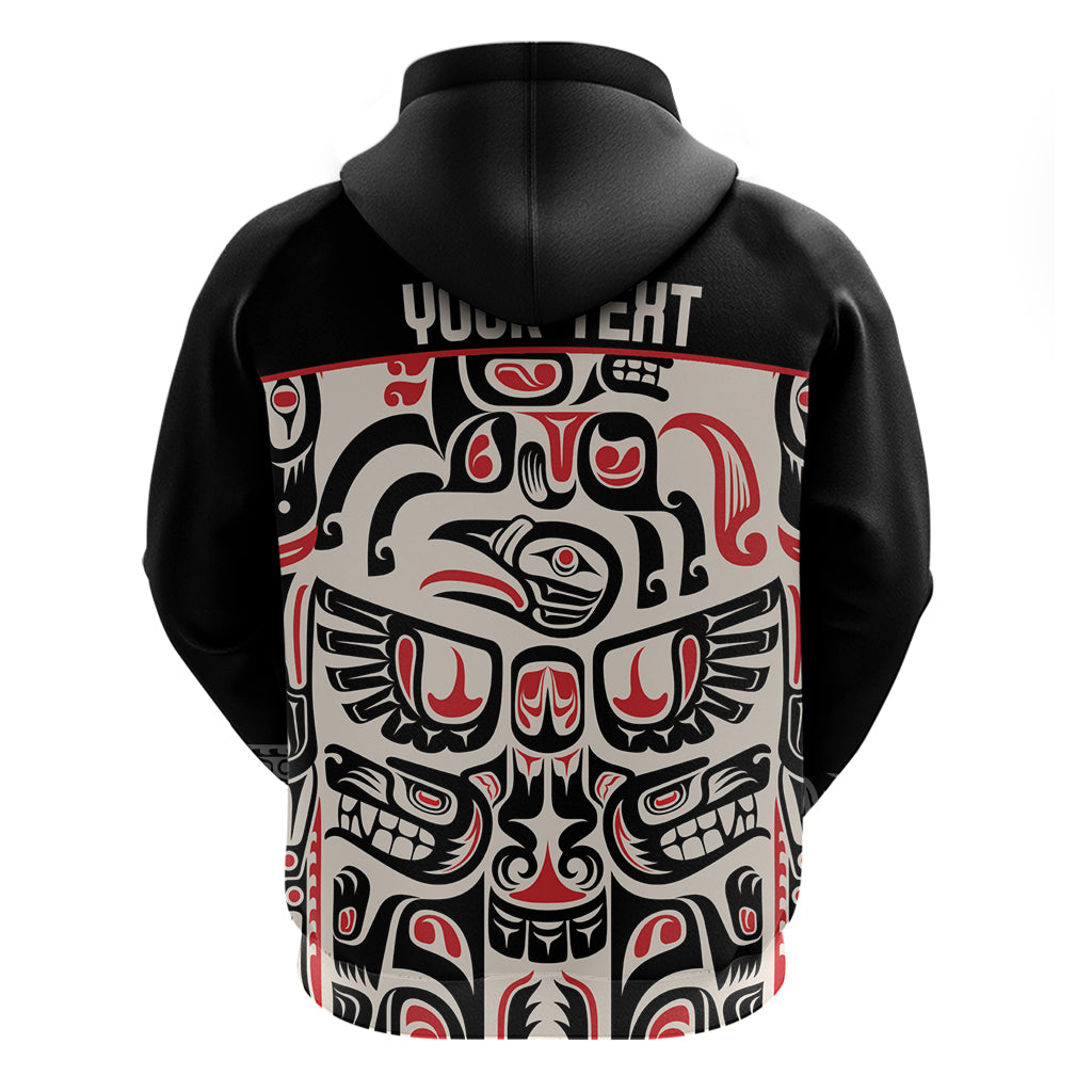 Personalized Canada Indigenous Haida Art Hoodie LT9