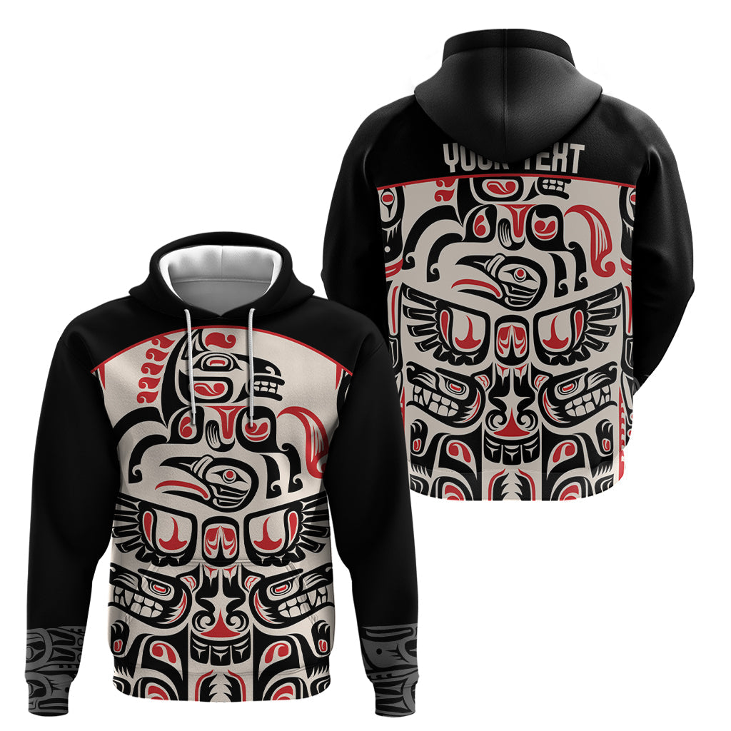 Personalized Canada Indigenous Haida Art Hoodie LT9