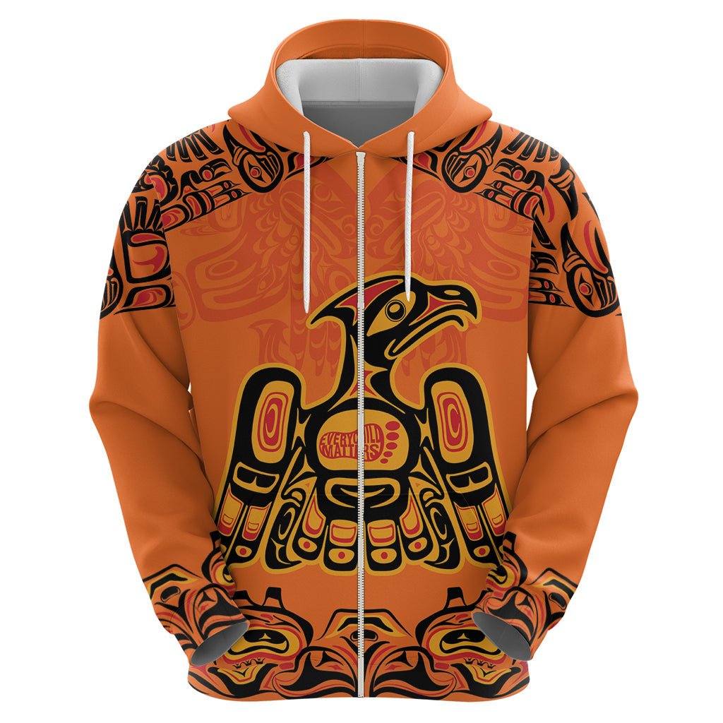 Personalized Every Child Matter Hoodie Canadian Native Indigenous Haida LT9