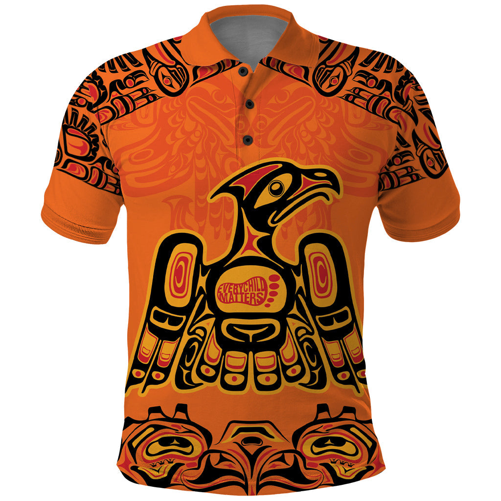 Personalized Every Child Matter Polo Shirt Canadian Native Indigenous Haida LT9