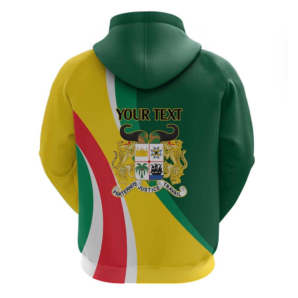 Benin Independence Day Personalized Hoodie Since 1960 Fraternite Justice Travail LT9