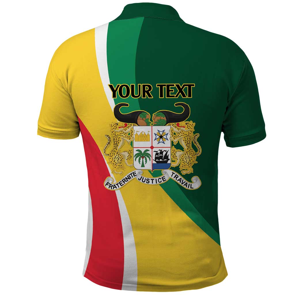 Benin Independence Day Personalized Polo Shirt Since 1960 Fraternite Justice Travail LT9
