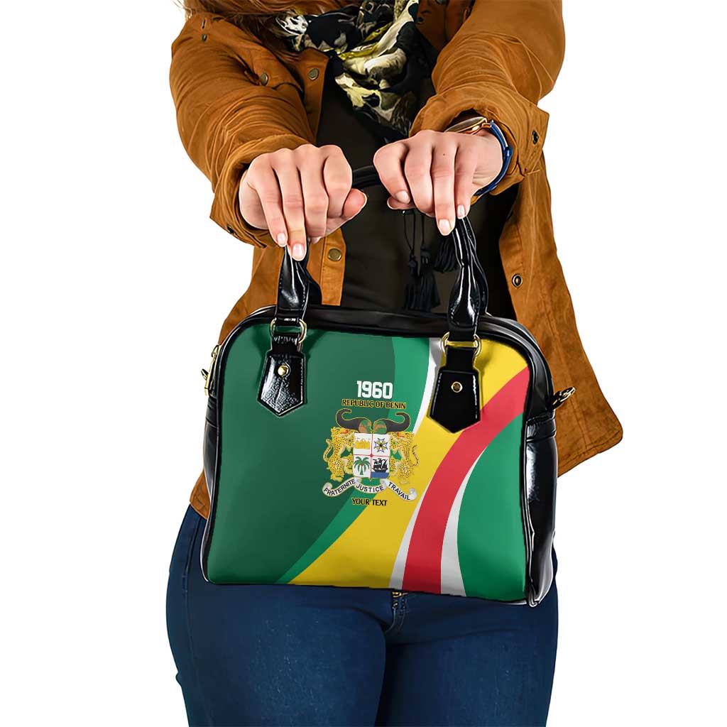 Benin Independence Day Personalized Shoulder Handbag Since 1960 Fraternite Justice Travail LT9