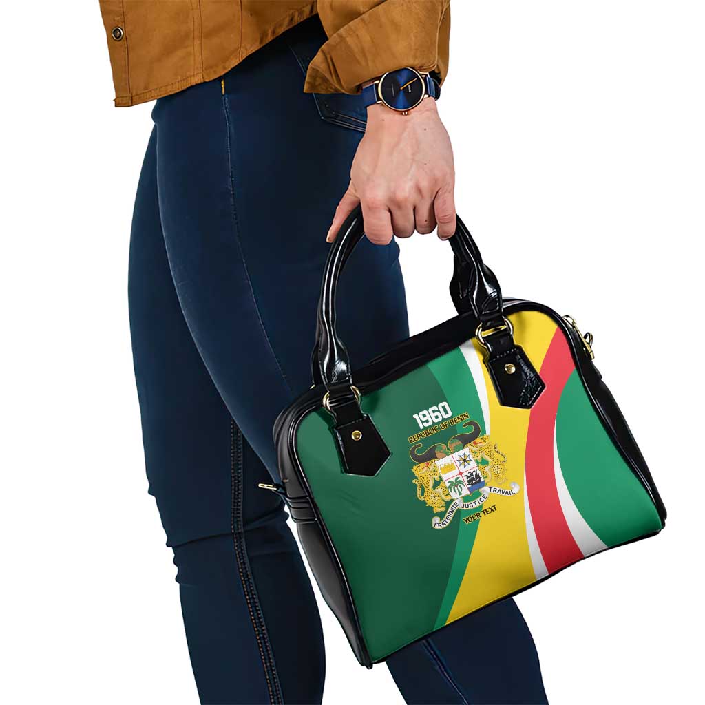 Benin Independence Day Personalized Shoulder Handbag Since 1960 Fraternite Justice Travail LT9