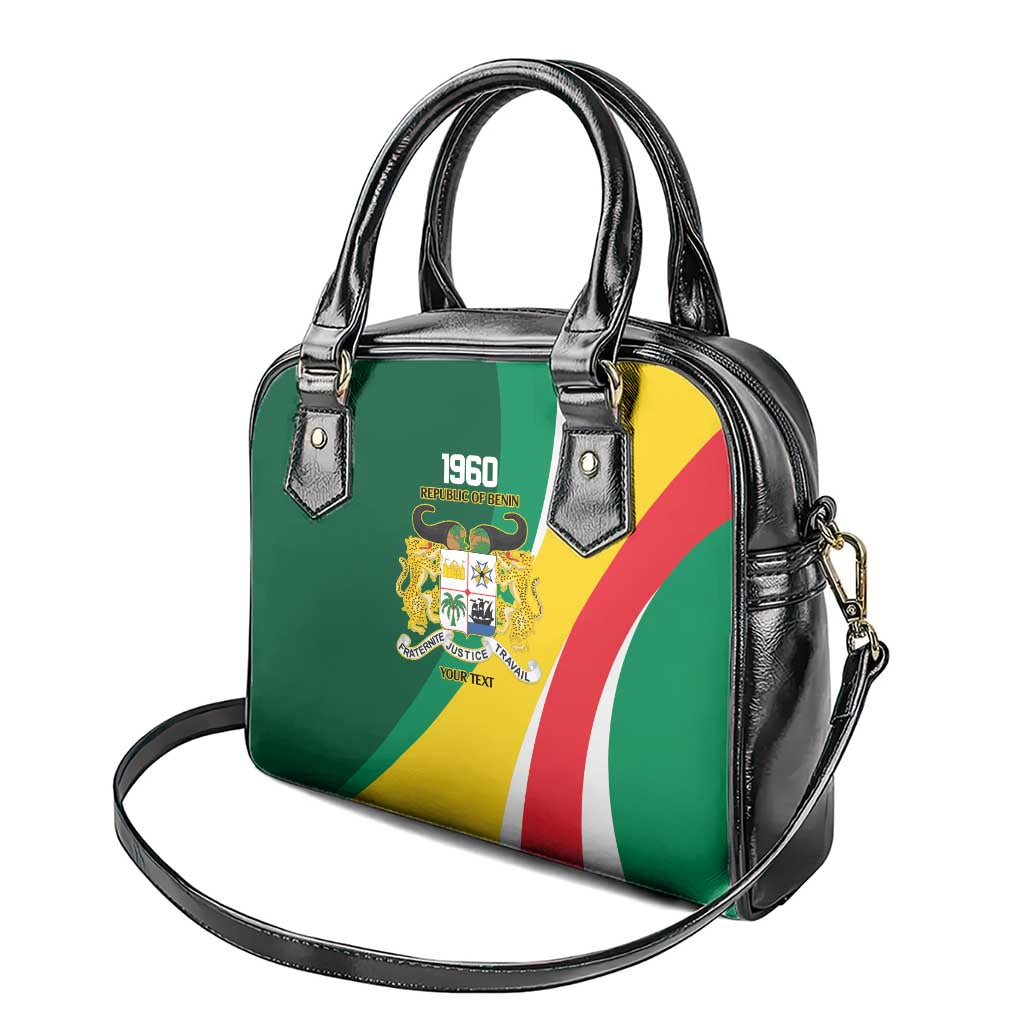 Benin Independence Day Personalized Shoulder Handbag Since 1960 Fraternite Justice Travail LT9