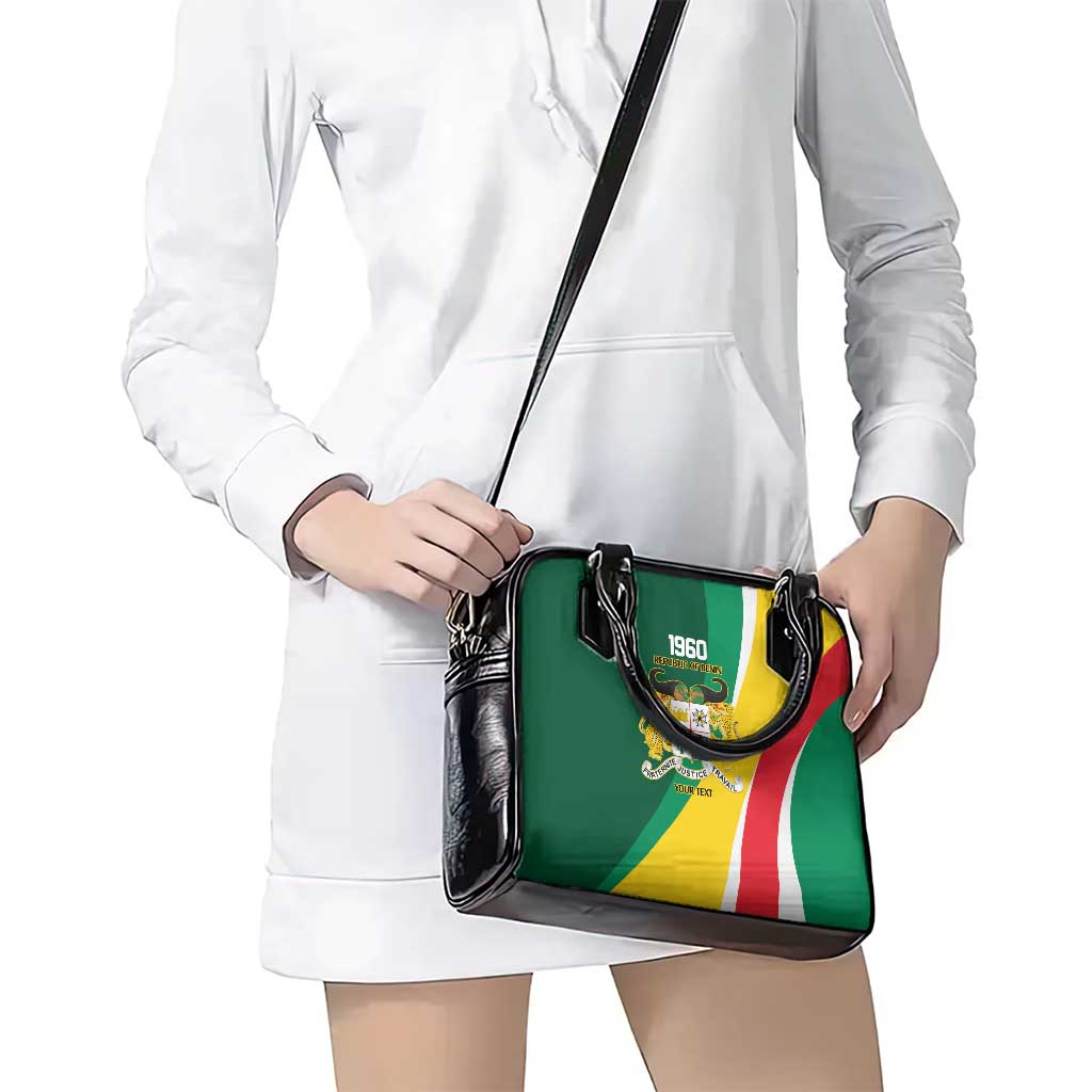 Benin Independence Day Personalized Shoulder Handbag Since 1960 Fraternite Justice Travail LT9