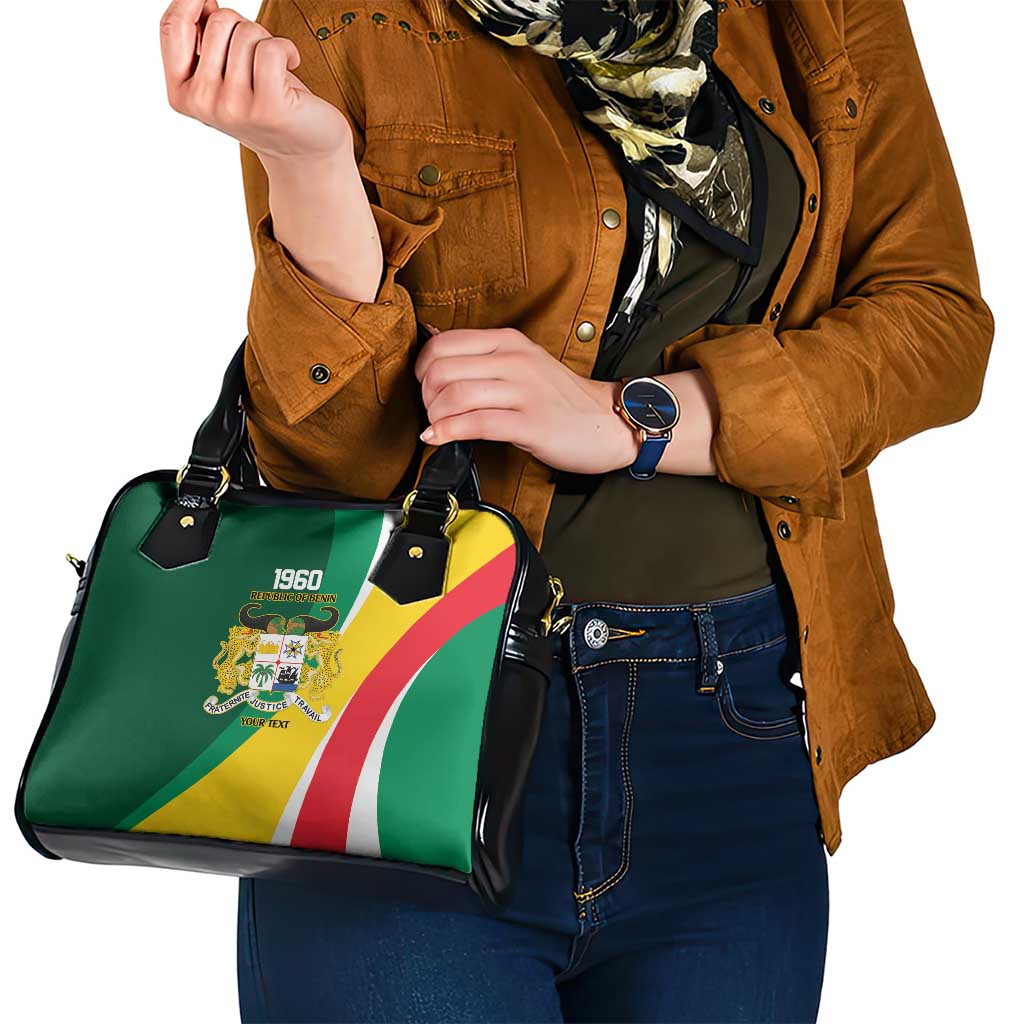 Benin Independence Day Personalized Shoulder Handbag Since 1960 Fraternite Justice Travail LT9