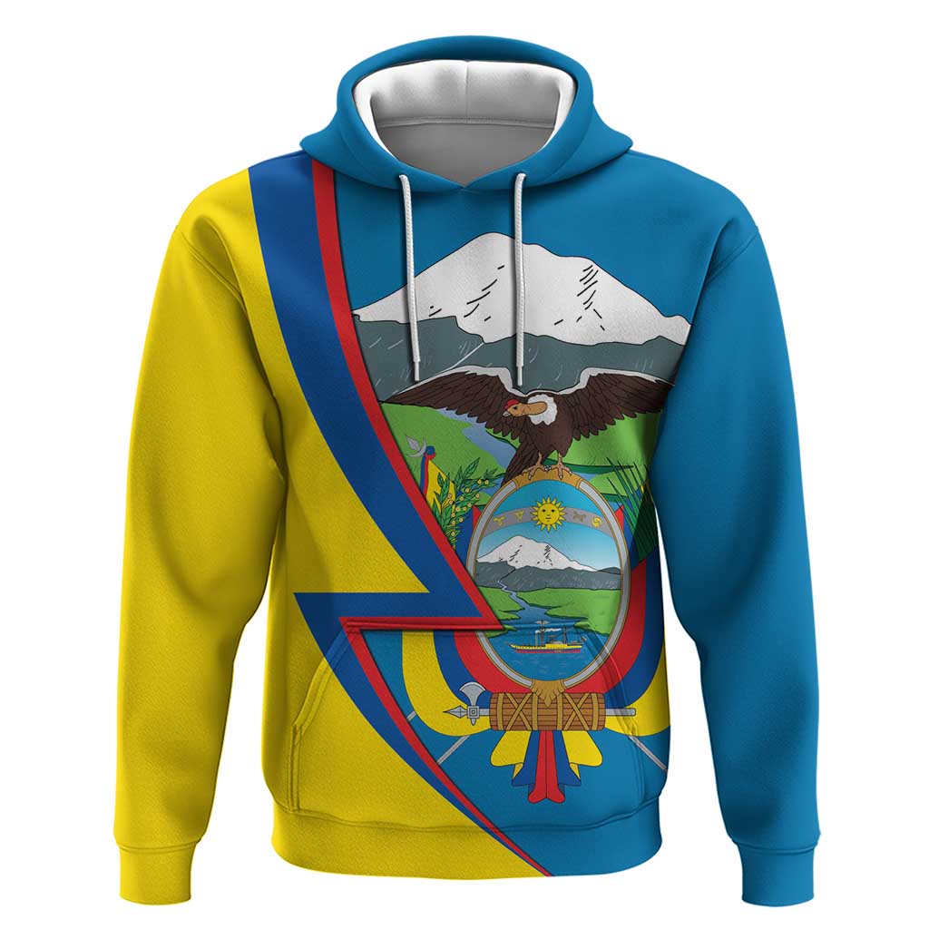 Ecuador Independence Day Personalized Hoodie Pro Deo Patria et Libertate LT9