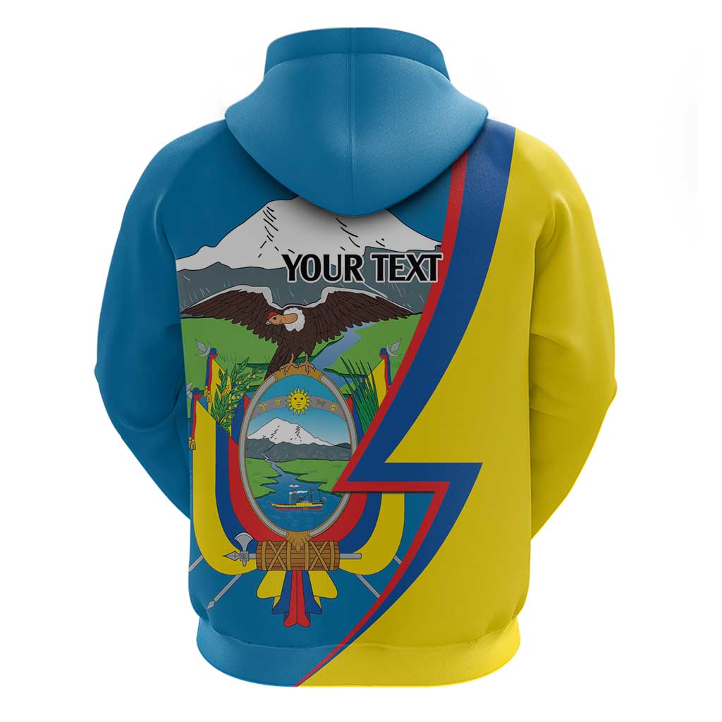 Ecuador Independence Day Personalized Hoodie Pro Deo Patria et Libertate LT9