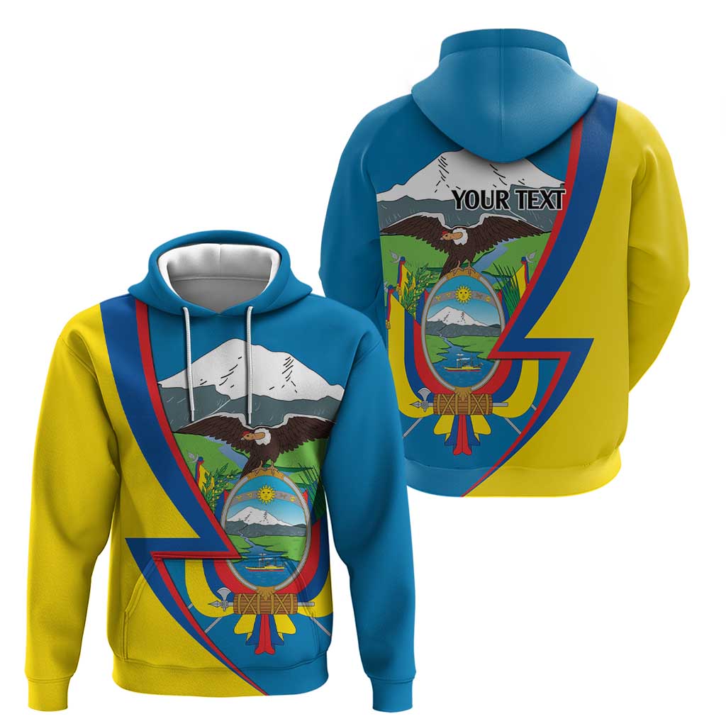 Ecuador Independence Day Personalized Hoodie Pro Deo Patria et Libertate LT9