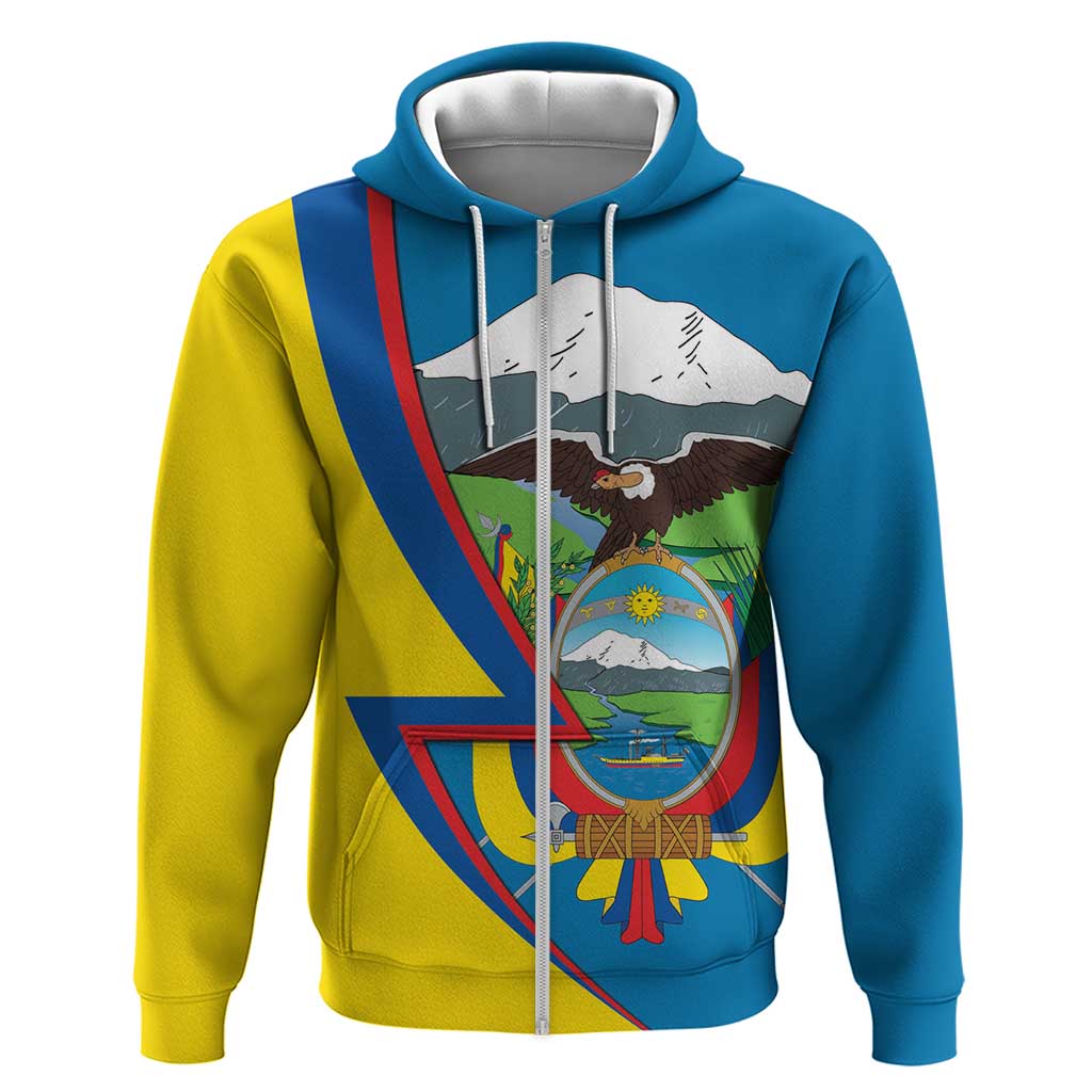 Ecuador Independence Day Personalized Hoodie Pro Deo Patria et Libertate LT9