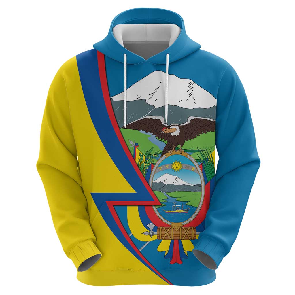 Ecuador Independence Day Personalized Hoodie Pro Deo Patria et Libertate LT9