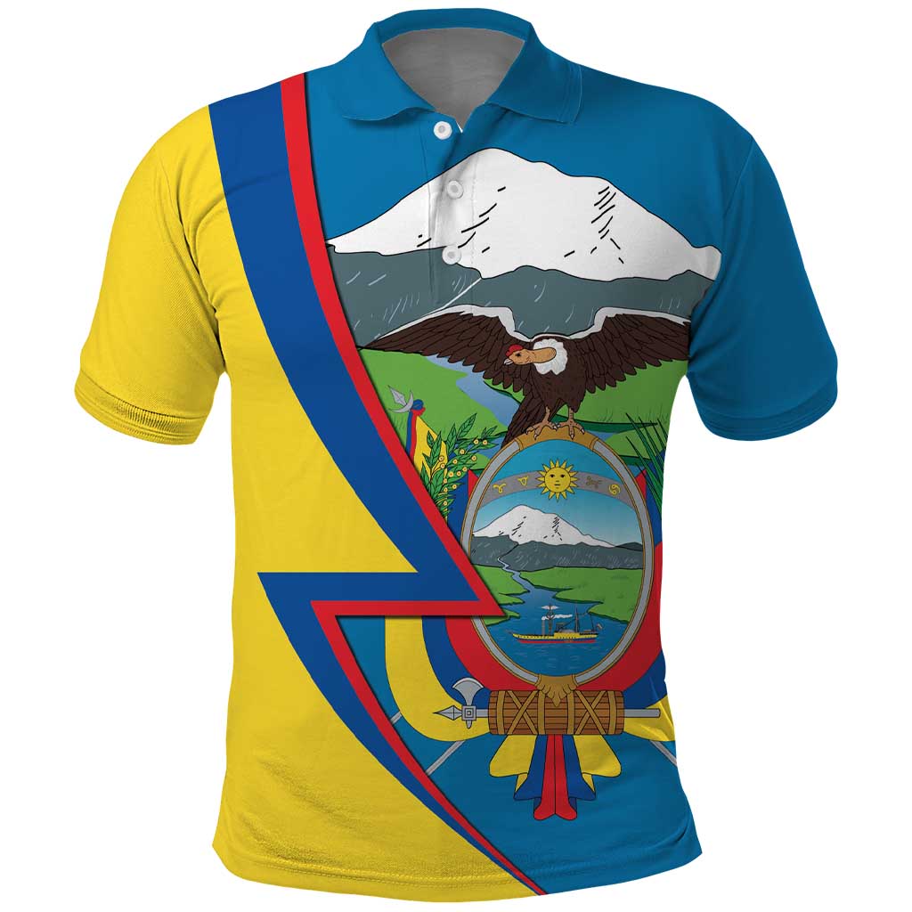 Ecuador Independence Day Personalized Polo Shirt Pro Deo Patria et Libertate LT9