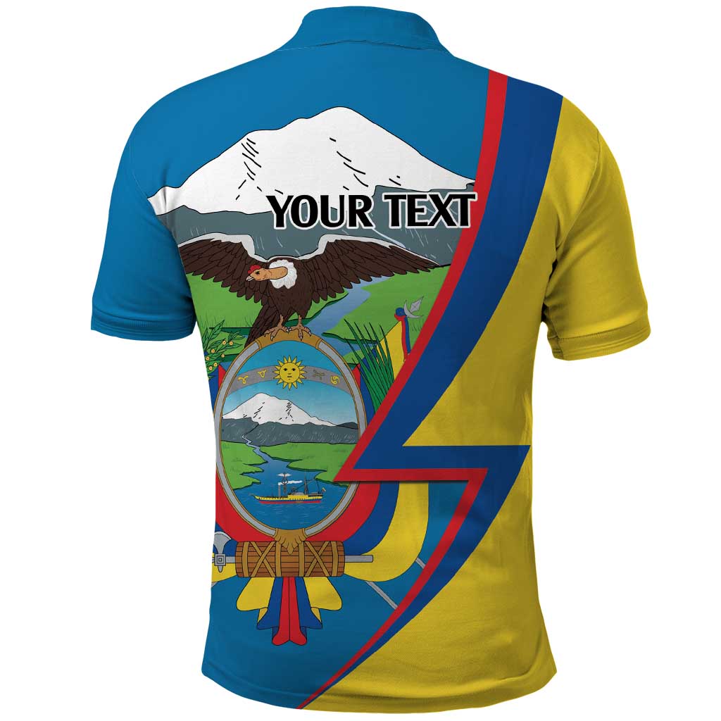 Ecuador Independence Day Personalized Polo Shirt Pro Deo Patria et Libertate LT9