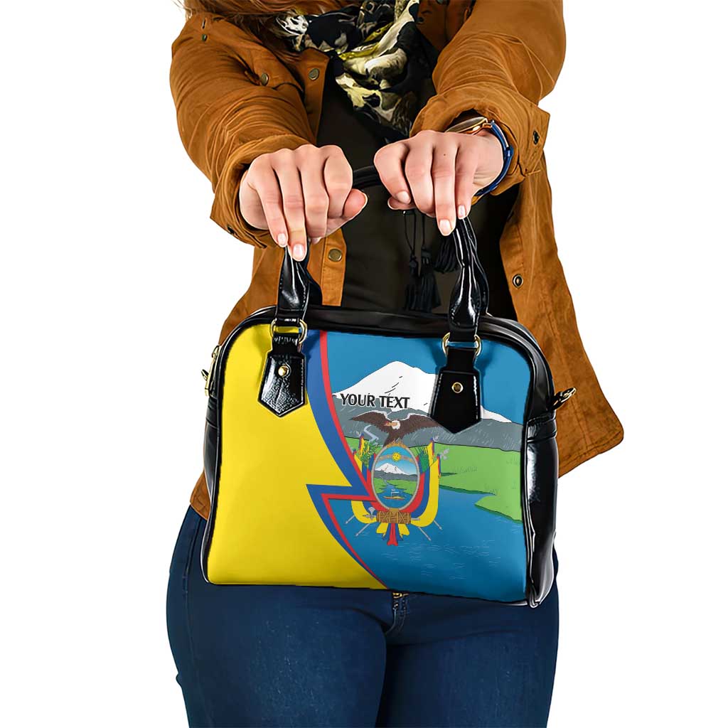 Ecuador Independence Day Personalized Shoulder Handbag Pro Deo Patria et Libertate LT9