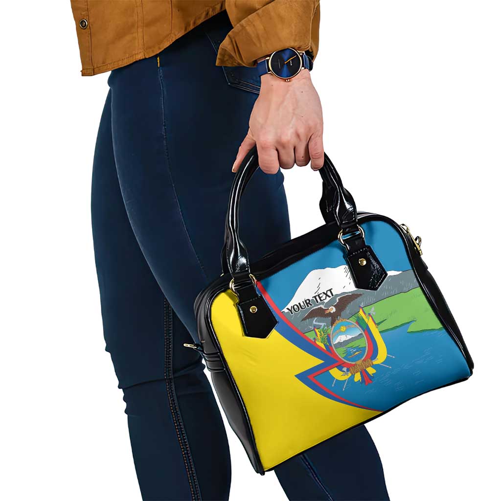 Ecuador Independence Day Personalized Shoulder Handbag Pro Deo Patria et Libertate LT9