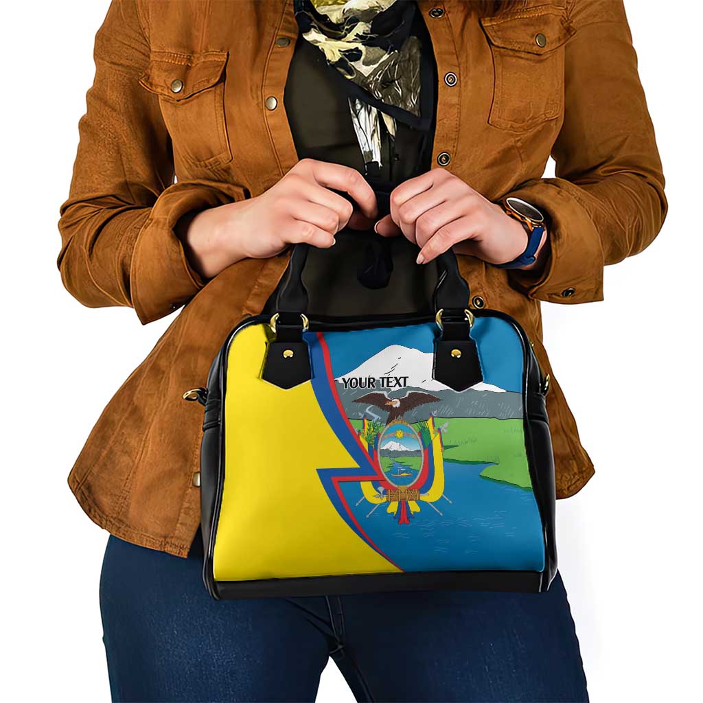 Ecuador Independence Day Personalized Shoulder Handbag Pro Deo Patria et Libertate LT9