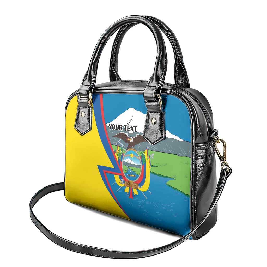 Ecuador Independence Day Personalized Shoulder Handbag Pro Deo Patria et Libertate LT9