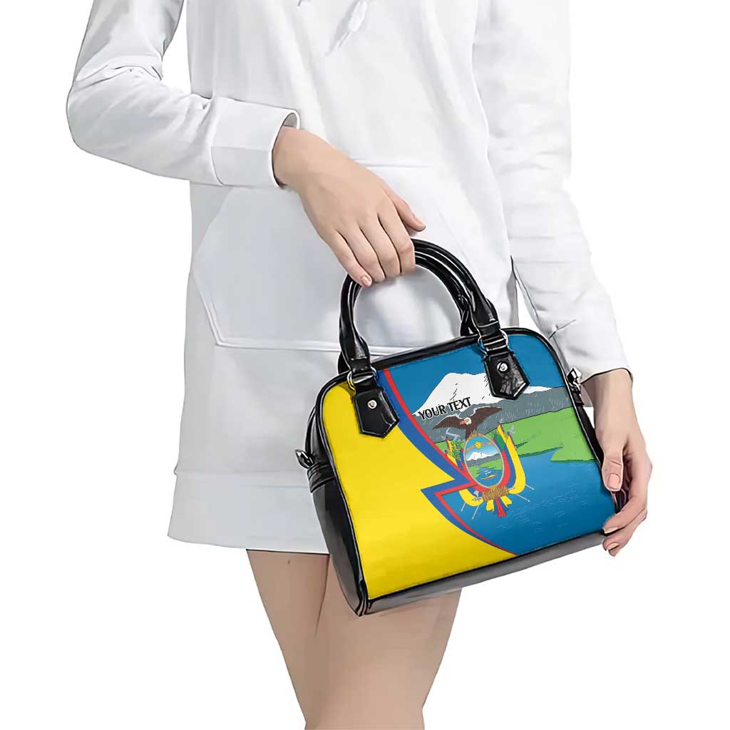 Ecuador Independence Day Personalized Shoulder Handbag Pro Deo Patria et Libertate LT9