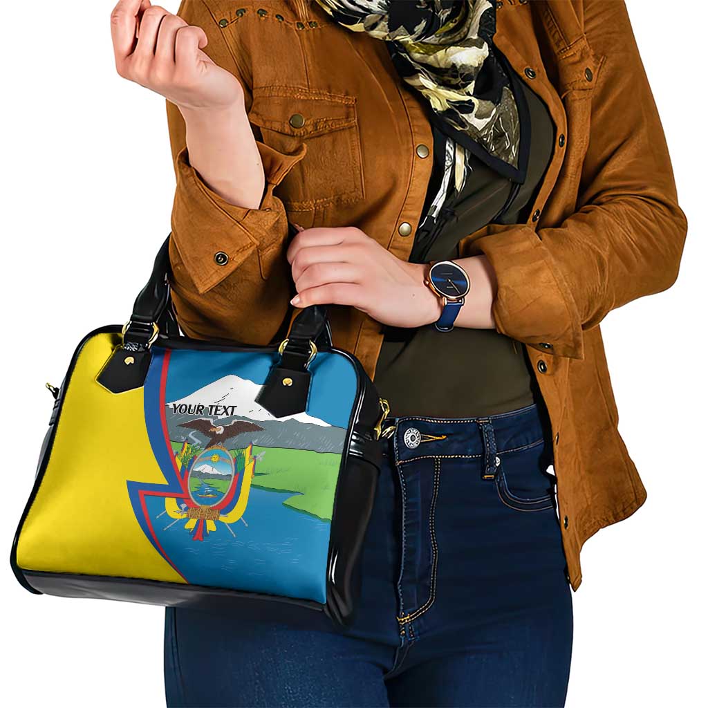 Ecuador Independence Day Personalized Shoulder Handbag Pro Deo Patria et Libertate LT9