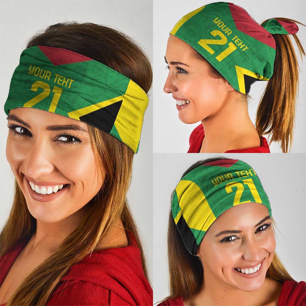Golden Jaguars Fan Pride Custom Neck Gaiter Support Green Gold and Glory LT9