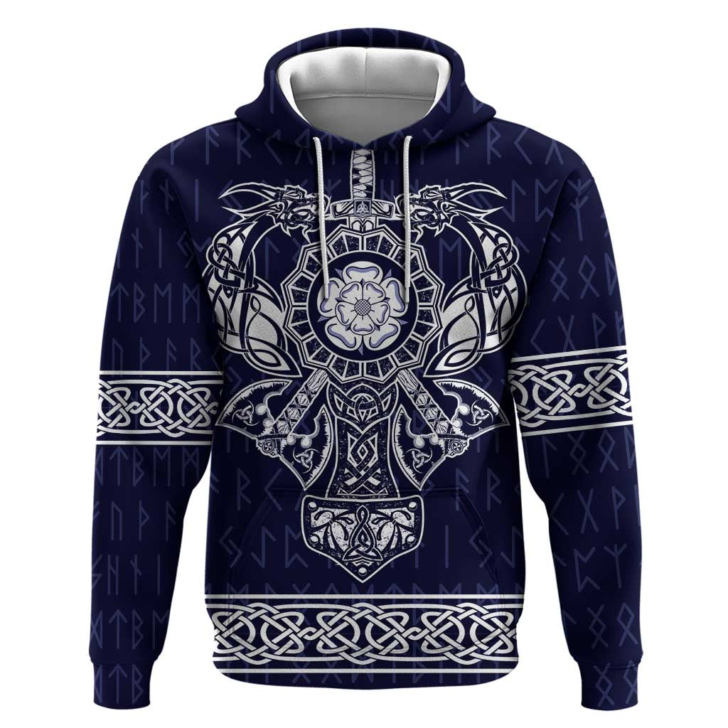 Vikings from Yorkshire Hoodie Blue Spirit of Jorvik LT9