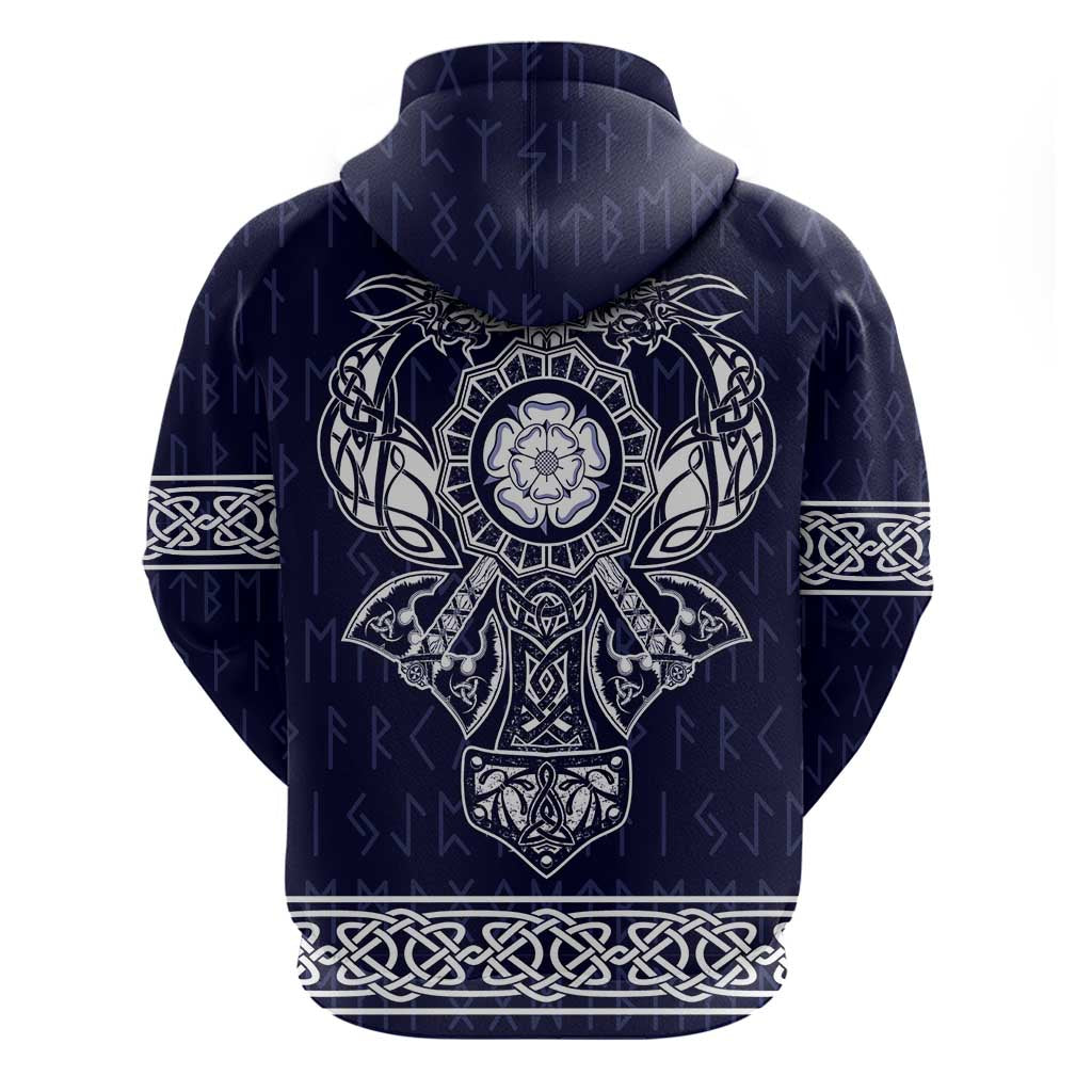 Vikings from Yorkshire Hoodie Blue Spirit of Jorvik LT9