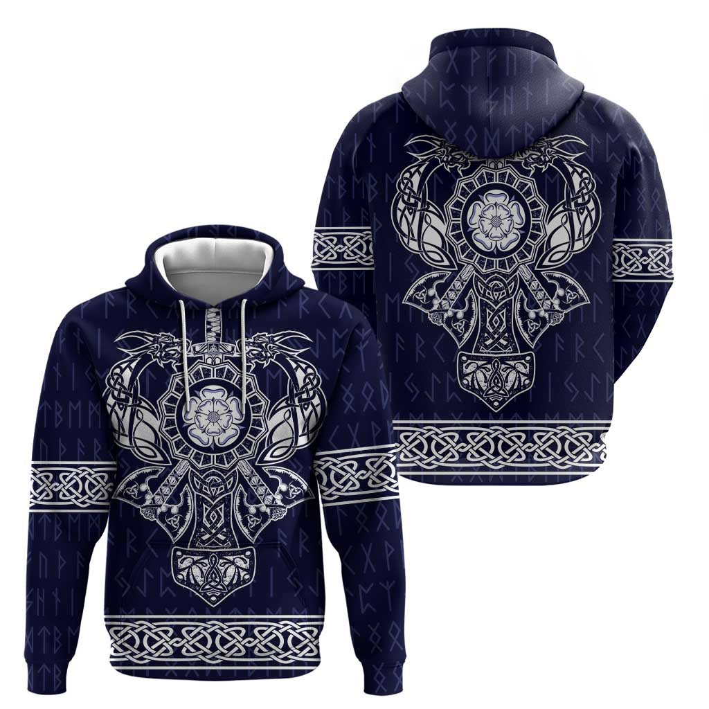 Vikings from Yorkshire Hoodie Blue Spirit of Jorvik LT9