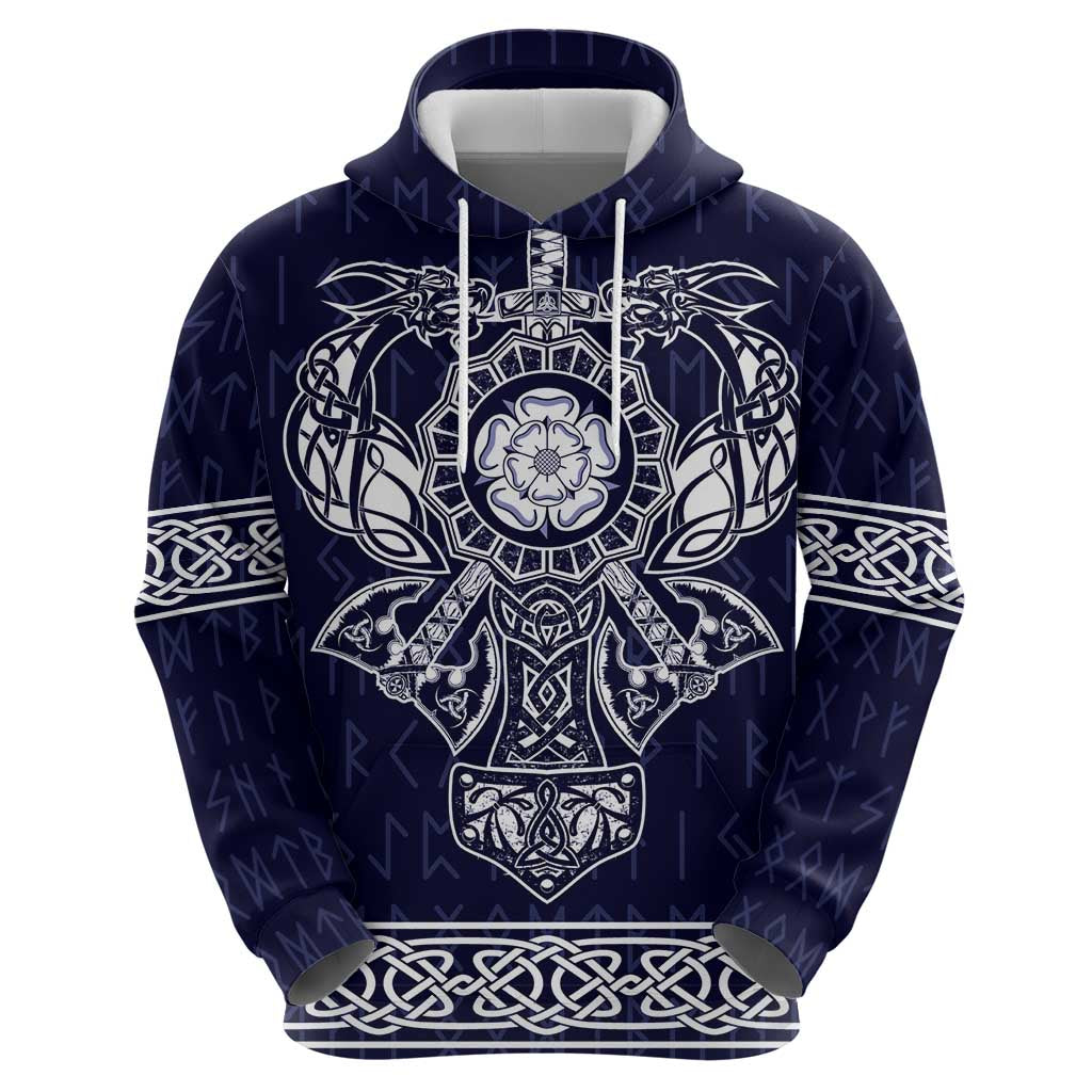 Vikings from Yorkshire Hoodie Blue Spirit of Jorvik LT9