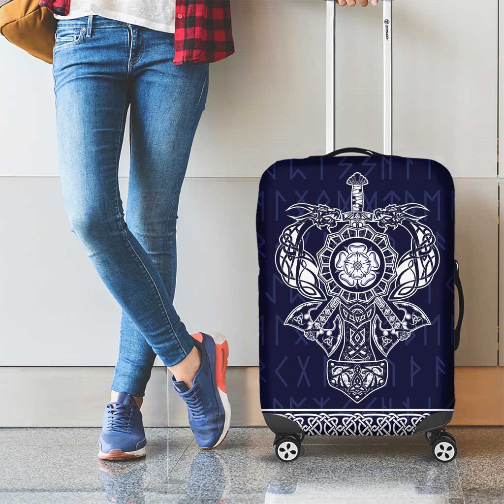 Vikings from Yorkshire Luggage Cover Blue Spirit of Jorvik LT9