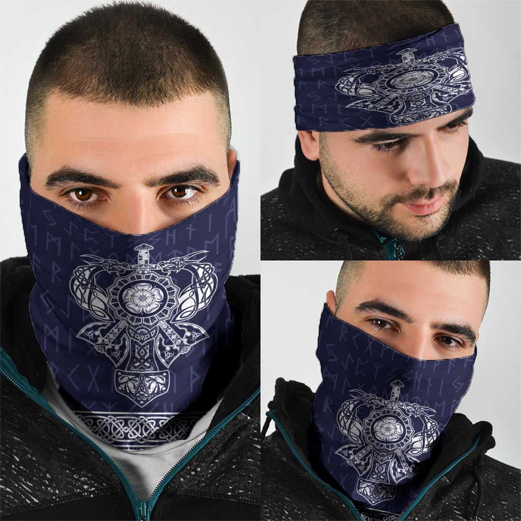 Vikings from Yorkshire Neck Gaiter Blue Spirit of Jorvik LT9