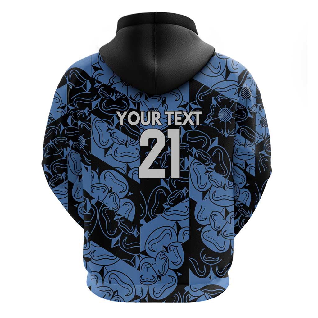Custom Yorkshire Vikings Heritage Pride Hoodie White Rose of Yorkshire LT9