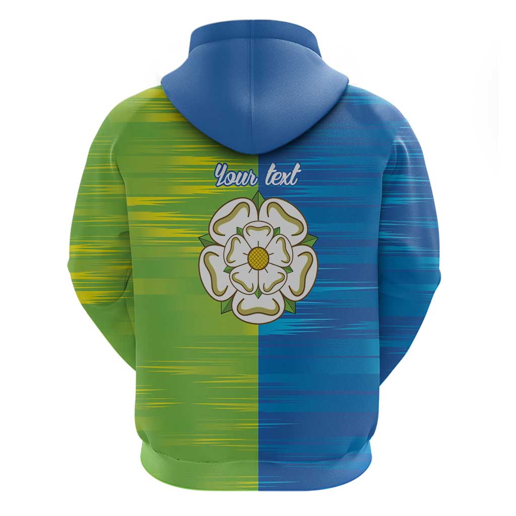 Yorkshire Heritage Personalized Hoodie East Yorkshire White Rose LT9