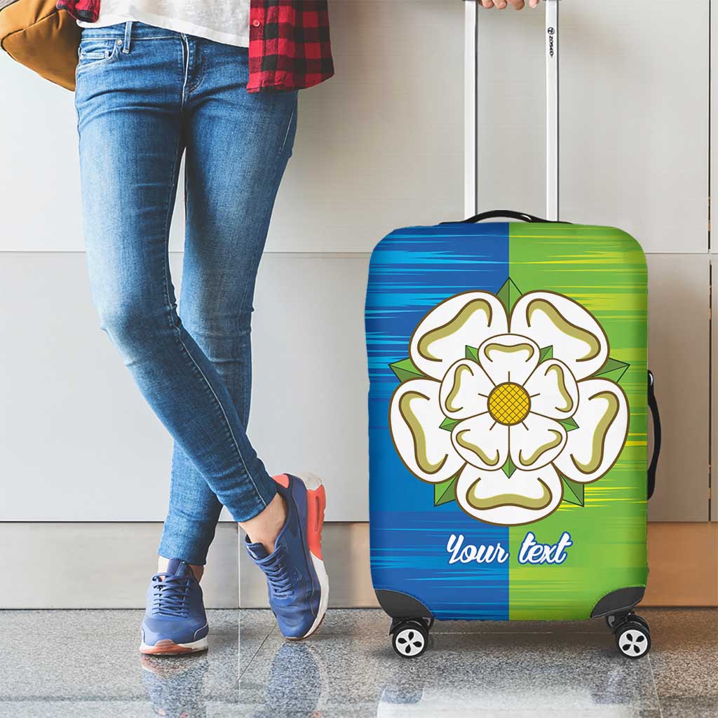 Yorkshire Heritage Personalized Luggage Cover East Yorkshire White Rose LT9