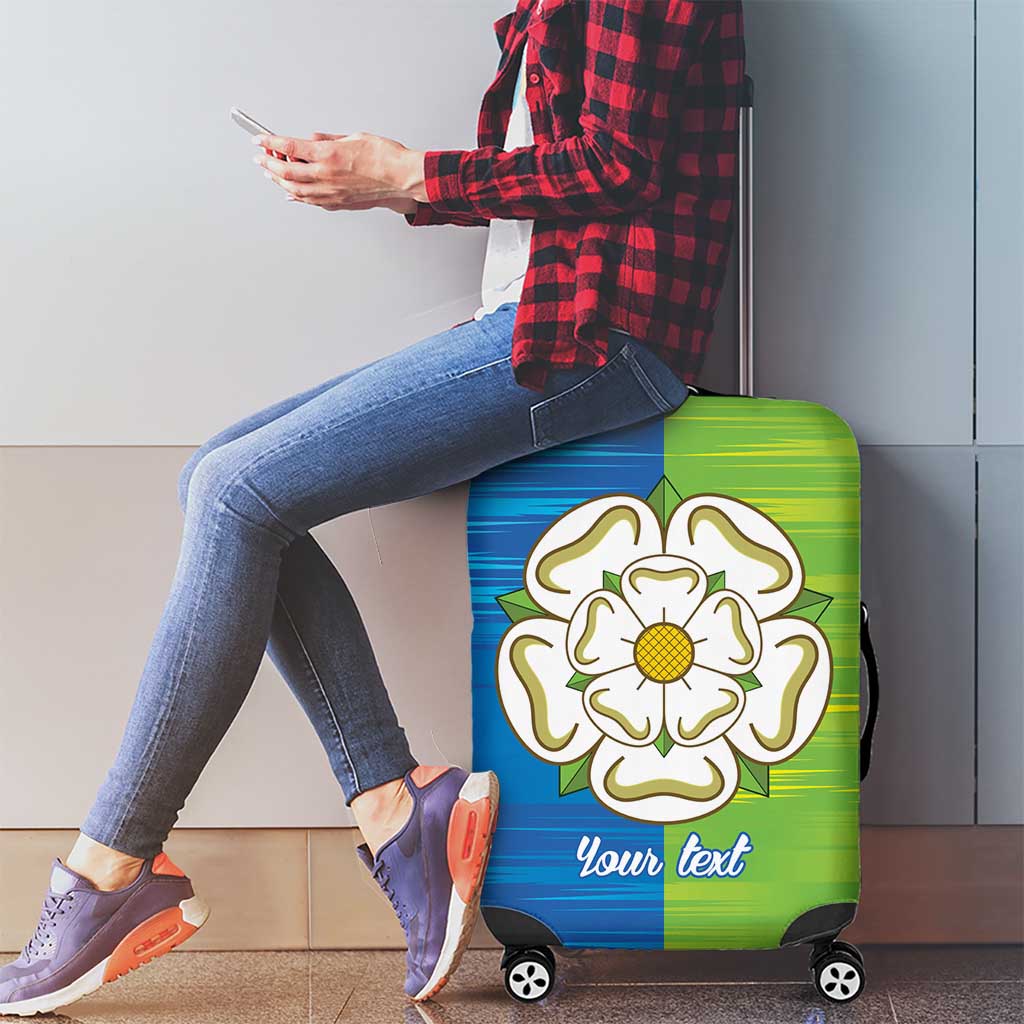 Yorkshire Heritage Personalized Luggage Cover East Yorkshire White Rose LT9