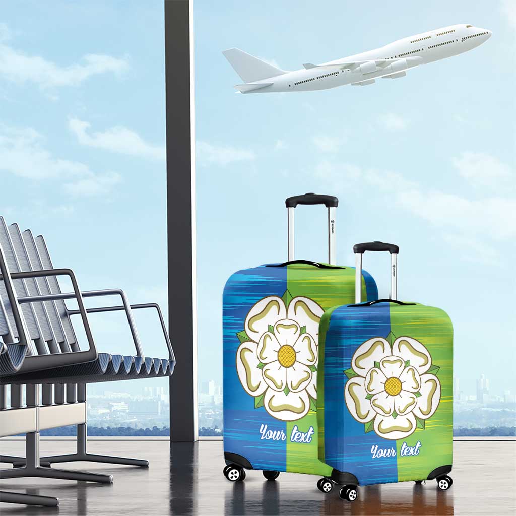 Yorkshire Heritage Personalized Luggage Cover East Yorkshire White Rose LT9